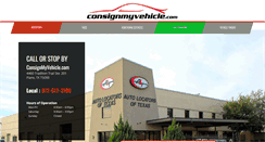 Desktop Screenshot of consignmyvehicle.com